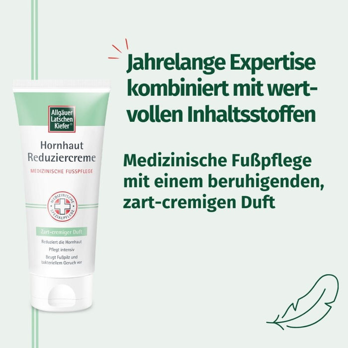 Allgäuer Latschenkiefer Hornhaut Reduziercreme Cremig, 100 ml Creme