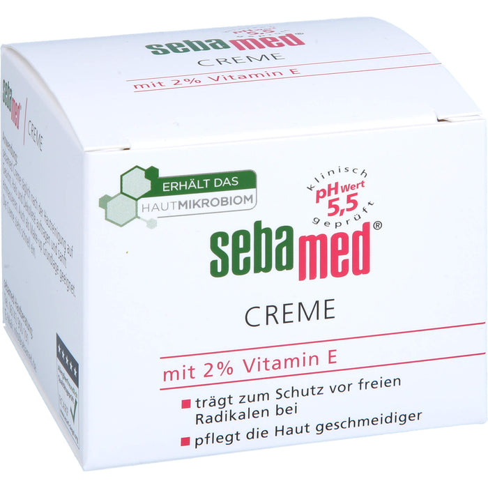 sebamed Creme mit 2 % Vitamin E, 75 ml Creme