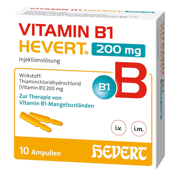 Hevert Vitamin B1 200 mg, 10 St. Ampullen