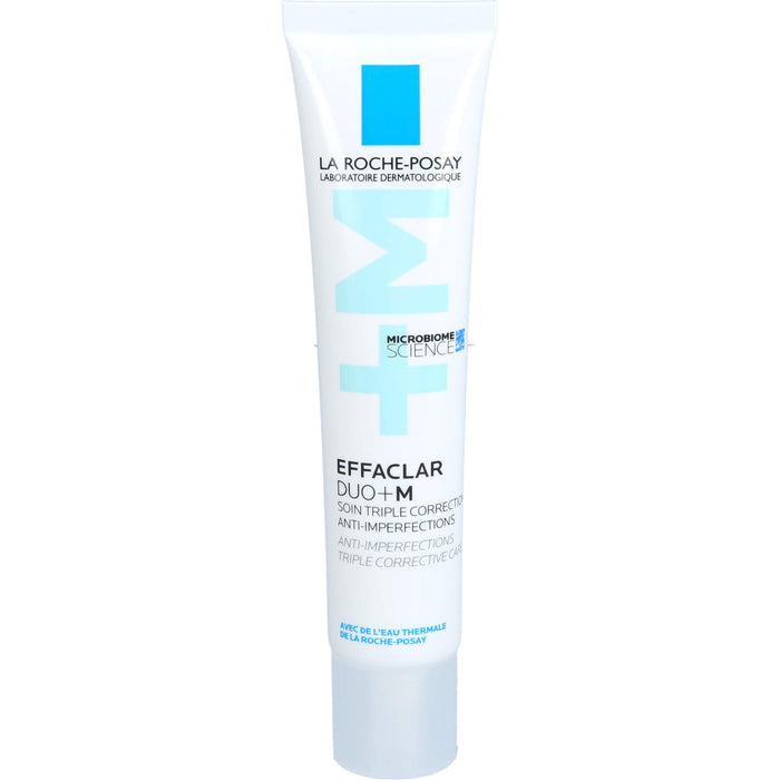 La Roche-Posay Effaclar Duo+M dreifach tiefenwirksame Pflege gegen Unreinheiten, 40 ml Crème