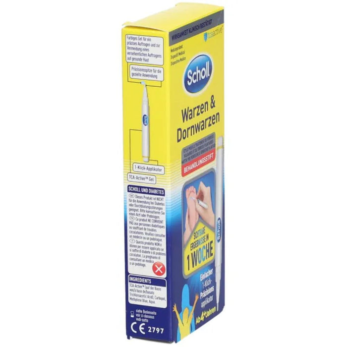 Scholl Warzen & Dornwarzen Behandlungsstift, 2 g Plume
