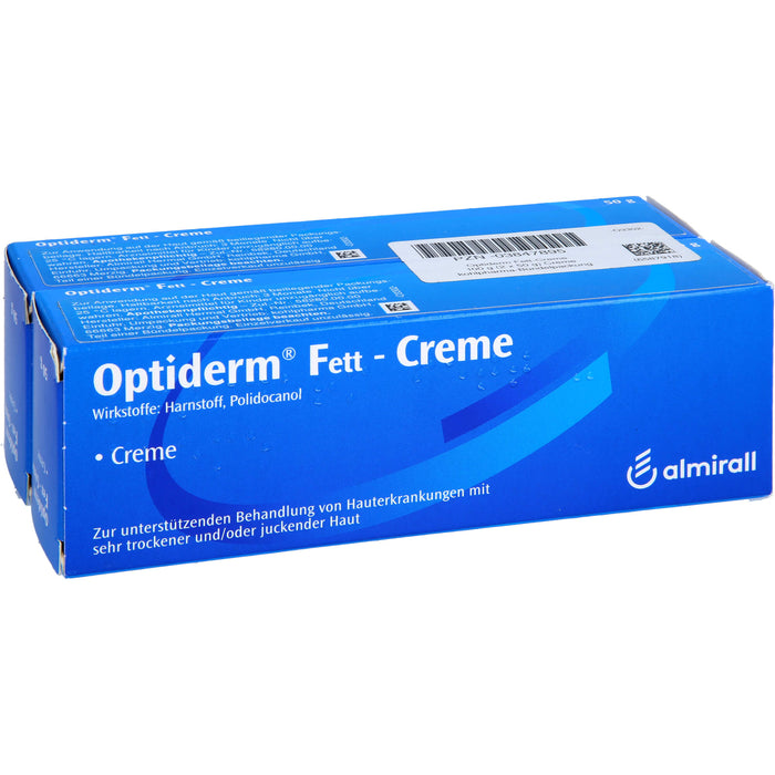 Optiderm Fettcreme bei sehr trockener und/oder juckender Haut, 100 g Crème
