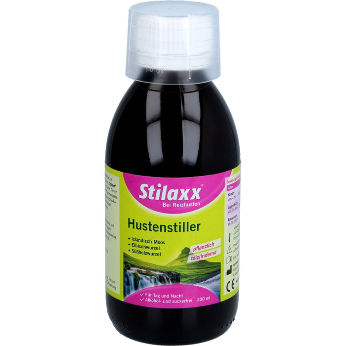 Stilaxx Hustenstiller Isländisch Moos Erwachsene, 200 ml Solution