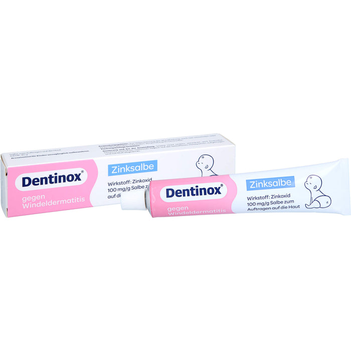 Dentinox Zinksalbe gegen Windeldermatitis, 45 g Ointment