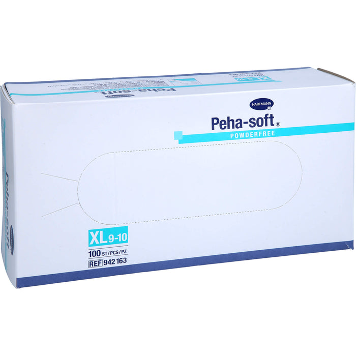 Peha-soft Unters.handsch.ust Latex pf XL ext.groß, 100 pcs. Gloves