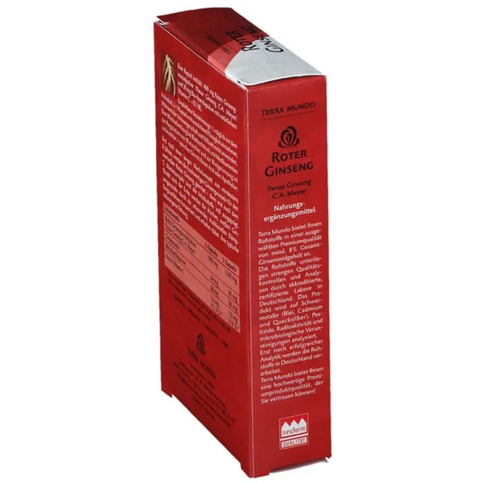 TERRA MUNDO Roter Ginseng 400 mg Kapseln, 40 St. Kapseln