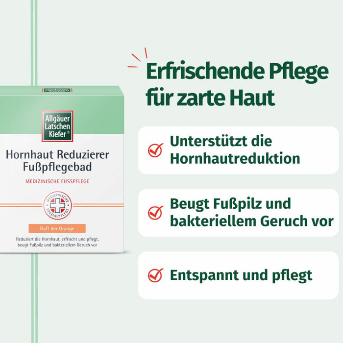 Allgäuer Latschenk.Hornhaut Reduzierer Fußpflege, 10 pc Sachets