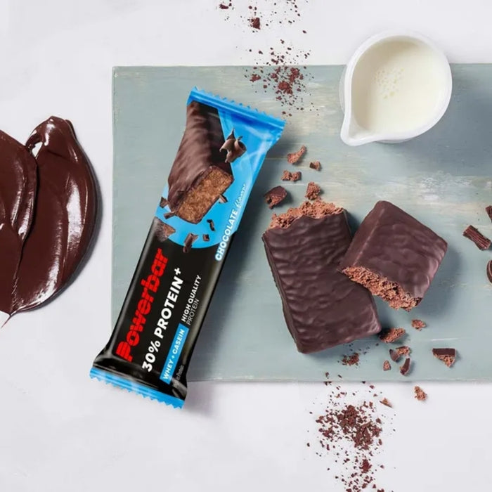 PowerBar Protein Plus 30% Chocolate Riegel, 55 g Bar