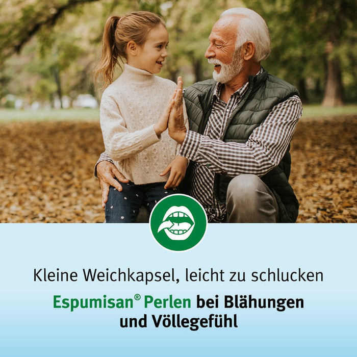 Espumisan Perlen Weichkapseln bei Blähungen und Völlegefühl, 100 pcs. Capsules