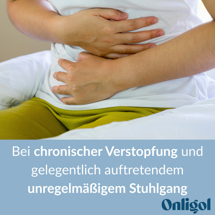 Onligol Macrogol 4000 - Sanfte, effektive Hilfe bei Verstopfung und Obstipation - mit Macrogol 4000 - ohne Zusatzstoffe & Zucker, 20 St. Beutel