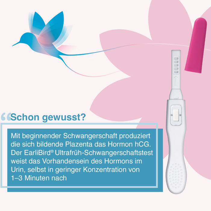 Earlibird Schwangerschaftstest, 1 pc Test