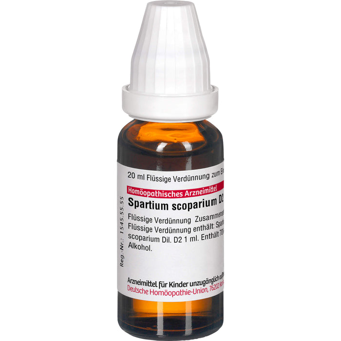 Spartium scoparium D2 DHU Dilution, 20 ml Solution