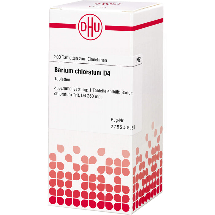 DHU Barium chloratum D4 Tabletten, 200 St. Tabletten
