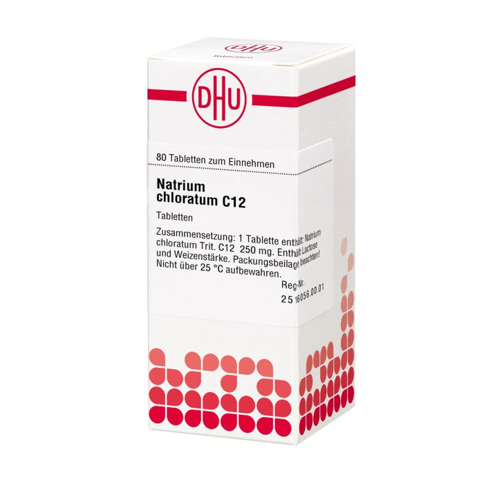 DHU Natrium chloratum C12 Tabletten, 80 St. Tabletten